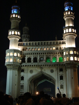 This photo of Hyderabad's Charminar illuminated at night was taken by photographer Asif Akbar from Mumbai, India.